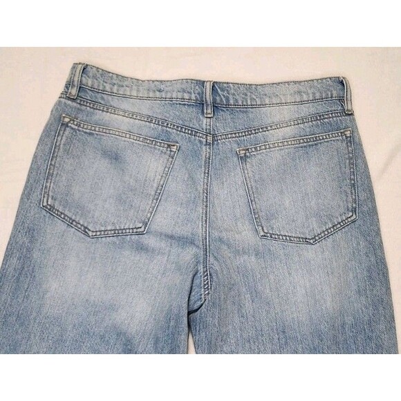 Forever 21 Baggy Flare Wide Leg Skater Jeans 30 Light Wash Denim 100% Cotton - Picture 5 of 12